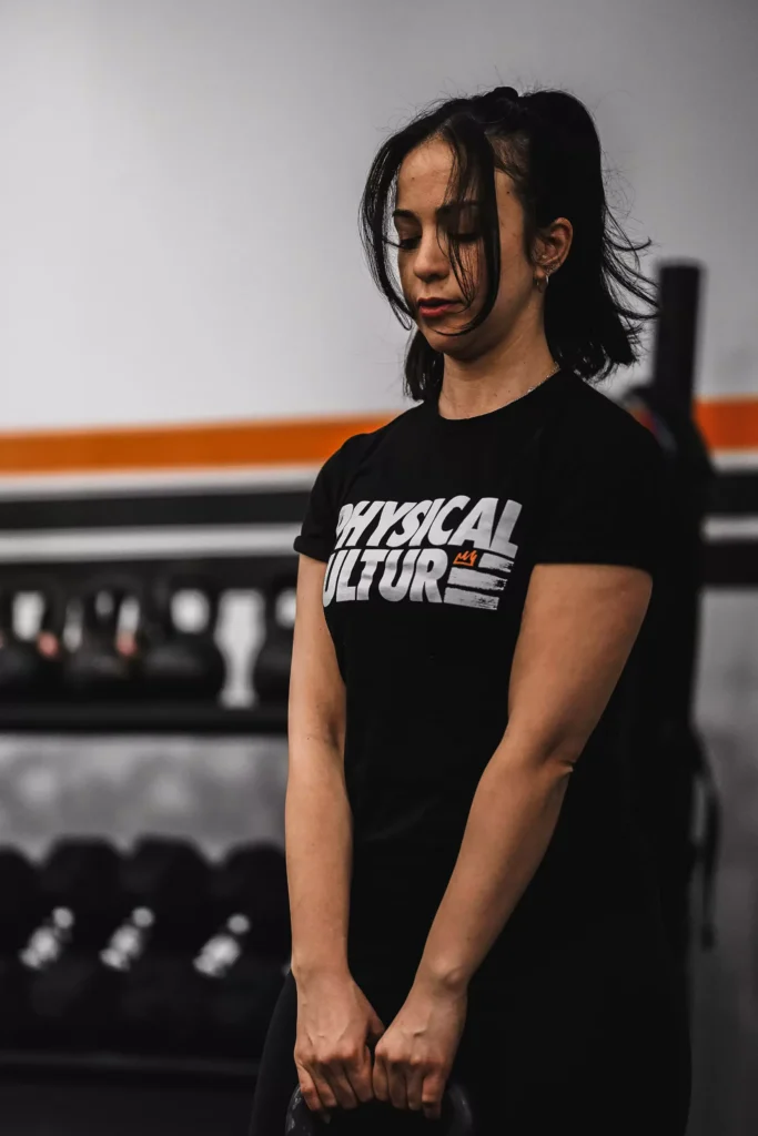 Private gym session with personal fitness trainer