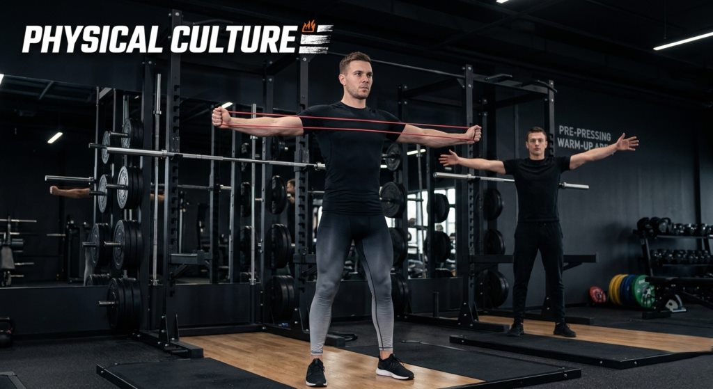 Leg swings and hip circles as a lower body warm-up