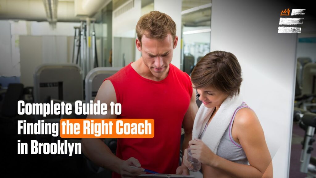 Personal training session at a Brooklyn gym