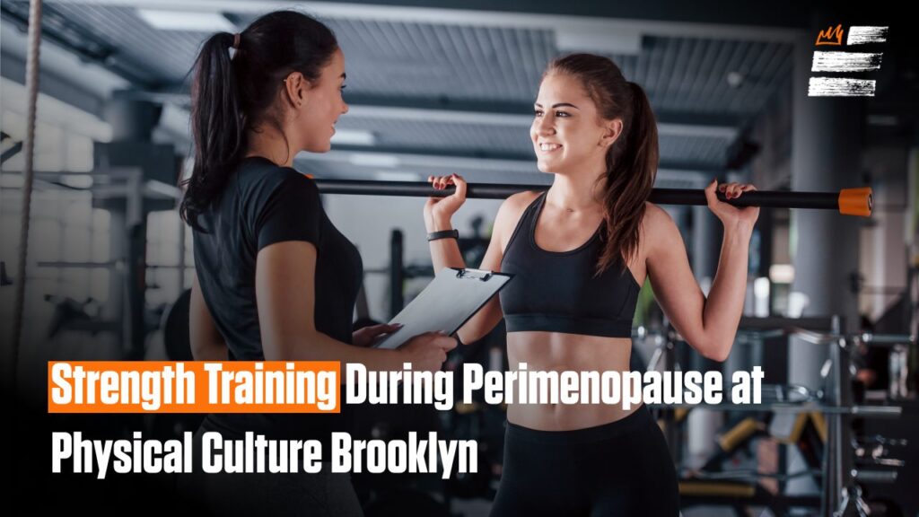 Perimenopause and strength training